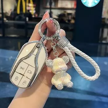 Модный чехол для дистанционного ключа автомобиля из ТПУ, защитный чехол для Maserati Ghibli 2014–2019 Levante GranCabrio Quattroporte GT Granturism