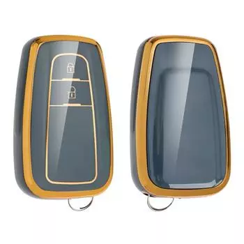 Модный чехол для дистанционного ключа из ТПУ для Toyota Corolla Prius Camry CHR C-HR RAV4 Altis Land Cruiser Prado без ключа
