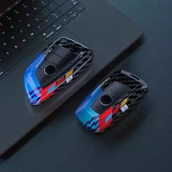 Модный чехол для дистанционного ключа из углеродного волокна для BMW 1 2 3 4 5 6 7 серии X1 X3 X4 X5 X6 F30 F34 F10 F07 F20 G30 F15 F16