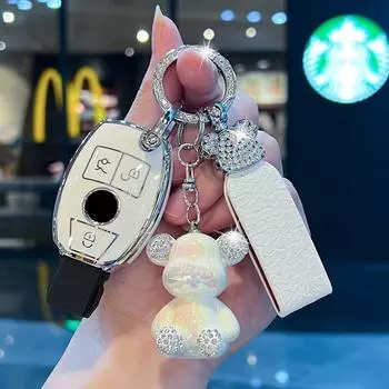 Модный чехол для смарт-ключа автомобиля из ТПУ для Mercedes Benz ABCE GL S W212 W204 GLA GLK CLS Class AMG W205 W463 W176 GL500