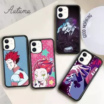 Модный чехол для телефона Hisoka Anime HUNTERHUNTER для iPhone 11 12 13 14 Pro Max mini XR XS SE 2020 6 7 8 Plus Galaxy S21 S22 iPhone 6plus