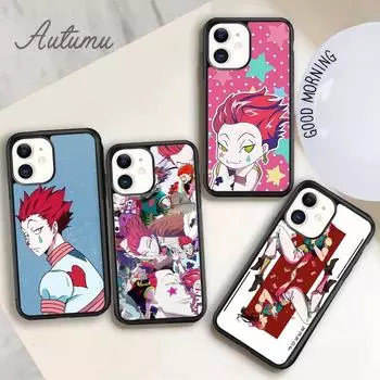 Модный чехол для телефона Hisoka Anime HUNTERHUNTER для iPhone 11 12 13 14 Pro Max mini XR XS SE 2020 6S 7 8 Plus Galaxy S21 S22 iPhone 6plus