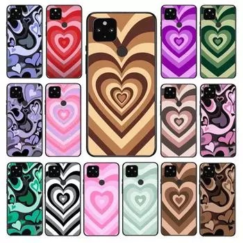 Модный чехол для телефона Latte Love Coffee Heart для Google Pixel 7 Pro 7 6A 6 Pro 5A 4A 3A Pixel 4 XL Pixel 5 6 4 3 XL 3A XL 2 XL Google Pixel 2