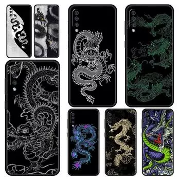 Модный чехол для телефона с драконом для Samsung Galaxy A52 A50 A70 A10 A30 A40 A20S A20E A02S A12 A22 A72 A42 A32 5G A04s, силиконовый чехол Samsung A30