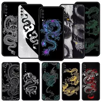 Модный чехол для телефона с драконом для Samsung Galaxy A12 A32 A50 A70 A20E A20S A10 A10S A22 A30 A40 A42 A52 5G A02S A04s, силиконовый чехол Samsung A10