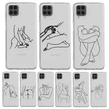 Модный чехол для телефона с изображением розы и любовника розы для Samsung Galaxy A51 A71 A21S A12 A11 A31 A41 A52S A32 A01 A03S A13 A22 5G Samsung A01