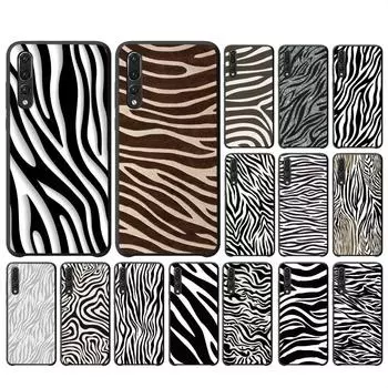 Модный чехол для телефона с принтом зебры для Huawei P 8 9 10 20 30 40 50 Pro Lite Psmart Honor 10 lite 70 Mate 20lite Huawei P40 Lite UE
