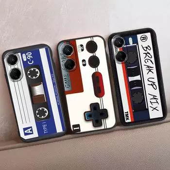 Модный чехол для телефона с забавным рисунком для Redmi 13C 4G 12C A3 A2 A1 Plus Note 13 Pro для Xiaomi 14 Poco C65 X6 X3 Pro, противоударный бампер, мягкий черный чехол Xiaomi Poco X3