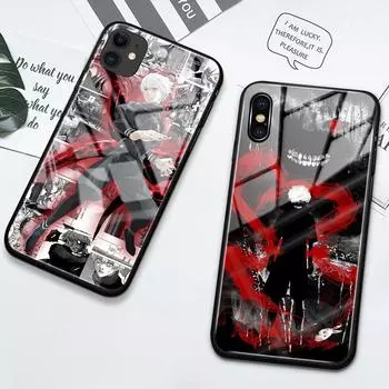 Модный чехол для телефона «Токийский гуль» с аниме «Канеки Кен» для iPhone 6 6S 7 8 14 Plus X XR XS 11 12 13 14 Pro Max SE2020 с защитой от падения iPhone 6 6s