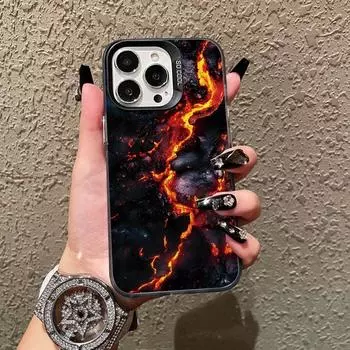 Модный чехол Flame Boy для iPhone 16 Samsung A55 A35 M35 S24 Xiaomi Redmi Note 13 Pro 14C Huawei Honor 200 противоударный чехол-бампер для телефона с защитой от царапин Samsung A54 5G