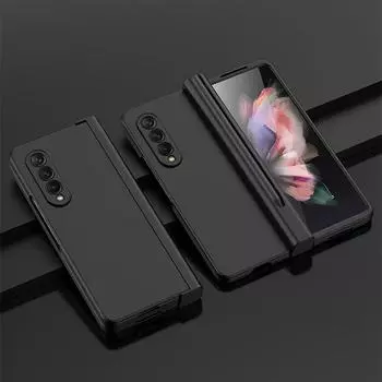 Модный чехол из защитной пленки из закаленного стекла для Samsung Galaxy Z Fold 4 5g, чехлы с полным покрытием not have pen зелёный