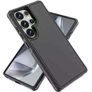 Модный чехол-капа с защитой от пота для Samsung Galaxy S25 Ultra S24 FE S22 S23 Plus 5G Чехлы для телефонов for Galaxy S25 чёрный