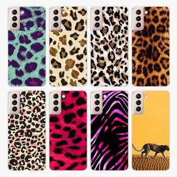 Модный чехол с леопардовым гепардом для Samsung Galaxy S22 Pro S21 S20 FE Ultra S10 S10E Lite S9 S8 Plus S7 S6 Edge, мягкий чехол для телефона Samsung S6