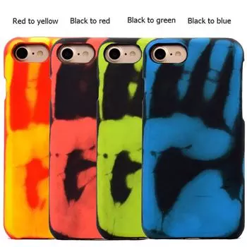 Модный чехол с термодатчиком для iPhone 11 / Samsung Galaxy A51 / Huawei Honor 9A, чехол для телефона с тепловой индукцией, Fundas для Xiaomi Redmi 8A, чехол