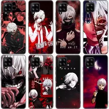 Модный чехол «Токийский гуль» с изображением аниме Канеки Кен для Samsung Galaxy A12 A02S A22 A32 A52 A72 A71 A51 A41 A31 A21 A11 A50 A70 A10S A20S Samsung A02