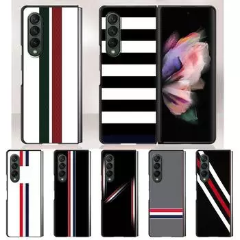 Модный чехол Tom Brown для Samsung Galaxy Z Fold3 5G, ультратонкий чехол с защитой от падения для Galaxy Z Fold 3, тонкий пластиковый корпус Samsung Z Fold3 5G