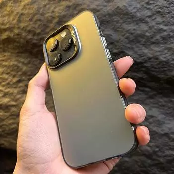 Модный цветной противоударный чехол для телефона с серебряной глазурью для iPhone 15 14 Pro 13 12 11 Pro Max, простой мягкий чехол из ТПУ для пар For iPhone 12 Pro