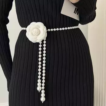 Модный цветочный золотой пояс-цепочка, женская регулируемая талия, панк-серебристые металлические ремни для женщин, высококачественные роскошные цепочки для платьев и брюк A4