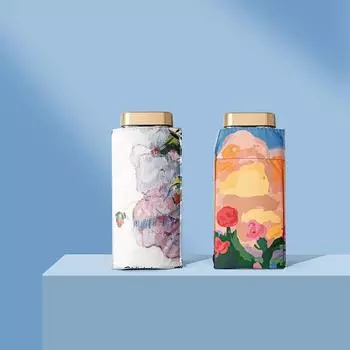 Модный цветочный зонт ветрозащитный анти-УФ защита 5 складной портативный дорожный женский зонт от дождя карманный детский зонт