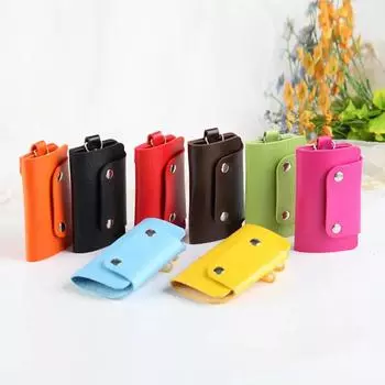 Модный держатель для ключей, кошелек из искусственной кожи, унисекс, кошельки для ключей, органайзер, сумка для ключей, кошелек для ключниц