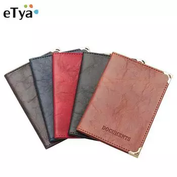 Модный держатель для кредитных карт, сумки, кошелек из искусственной кожи, винтажный женский и мужской чехол для документов, чехол для водительских прав, кошелек, сумка
