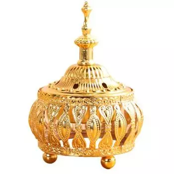 Модный держатель для курильницы Уникальный Металл Классический золотистый