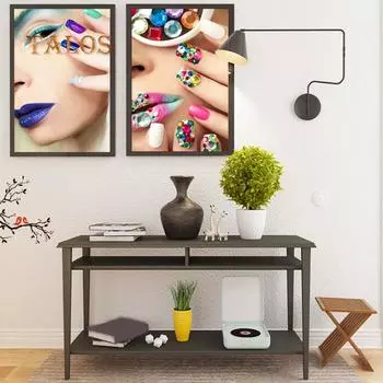 Модный дизайн ногтей, салон красоты, холст, картина без рамы, Настенный декор, плакат, декоративные принадлежности 30*40cm