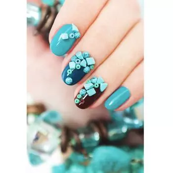 Модный дизайн ногтей, салон красоты, холст, картина без рамы, настенный декор, постер 30*40cm