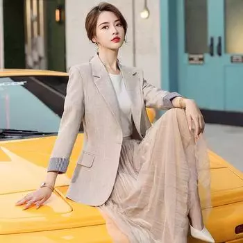 Модный дизайн, пиджак, женский зеленый, черный, синий, однотонные топы для офисной женской одежды, размер S-4XL S