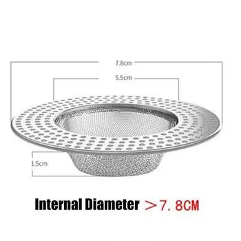 Модный фильтр-экран, антиблокировочное устройство, домашний канал для воды, воронкообразный фильтр, нержавеющая сталь, многоцелевая раковина для мытья овощей, кухонная раковина Bathroom