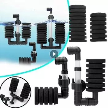 Модный фильтр для аквариума, многоразовый биохимический губчатый аквариумный хлопковый воздушный насос, скиммер, фильтрация, товары для водных животных, аксессуары