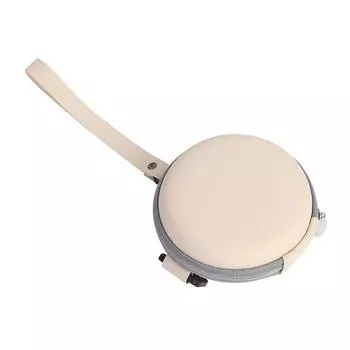 Модный футляр для очков, новая складная сумка для солнцезащитных очков, портативная коробка для ювелирных изделий на молнии, круглая коробка