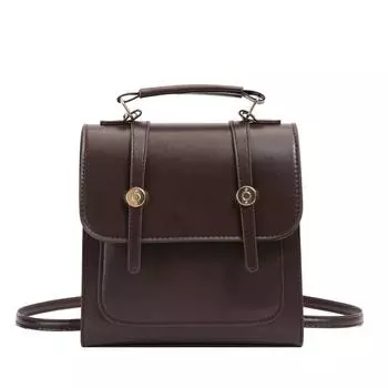 Модный и минималистичный темпераментный рюкзак большой вместимости, новая сумка для отдыха в западном стиле, тренд женской минималистской сумки