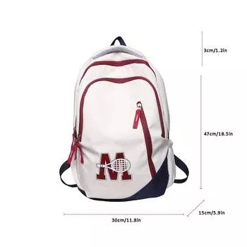 Модный и простой рюкзак для школьников средних и старших классов, вместительный рюкзак для компьютера синий