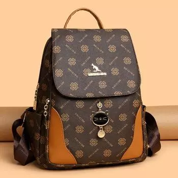 Модный и универсальный новый повседневный и модный рюкзак большой вместимости для мам, дорожная сумка