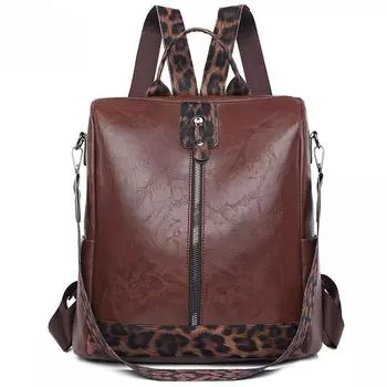 Модный и универсальный рюкзак. Школьный ранец большой вместимости. Модный рюкзак. белый