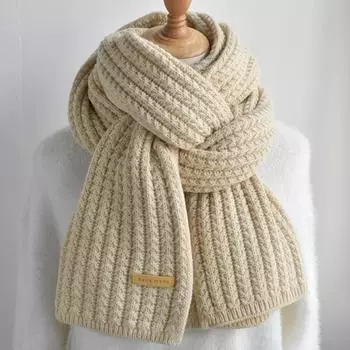 Модный кашемировый шарф для женщин, зимние шали и накидки, хиджаб, одеяло, женский толстый шейный платок, буфанда, пашмина, длинный эшарп красный