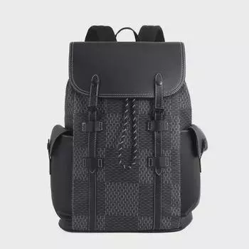 «Модный клетчатый рюкзак большой вместимости 2023 года для студентов колледжей»