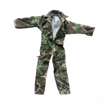 Модный комбинезон 1/6, одежда для кукол ручной работы, миниатюрная одежда для 12-дюймовых мужских фигурок,