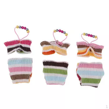 Модный комплект купальников 1/6 Куклы Купальники Бикини Купальники для Kurhn