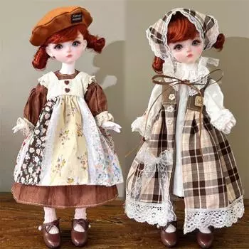 Модный комплект одежды для куклы BJD 1/6, милая игрушка для девочки, подарок, модное платье для куклы (Никаких кукол и обуви) Style 14