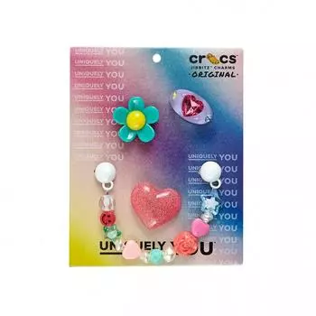 Модный комплект украшений CROCS из 5 шт. 10009877