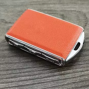 Модный кожаный чехол для автомобильного ключа из сплава Модный чехол для модификации ключа для Volvo S60 S90 XC40 XC60 XC90 V60 V90 Polestar 1 Polestar 2