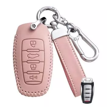 Модный кожаный чехол для дистанционного ключа автомобиля, чехол для Great Wall Haval Hover H1 H4 H6 H7 H9 F5 F7 H2S GMW Coupe, защищенный брелок без ключа For Haval коричневый