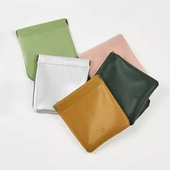 Модный кожаный кошелек для монет, карман для ключей, кошелек для женщин и мужчин, большая сумка для мелочи, держатель для карт, кошелек, подарок чёрный