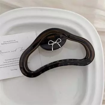 Модный креативный бант для волос для женщин и девочек, универсальный темпераментный большой зажим в виде акулы, изысканные аксессуары для волос, подарки A4