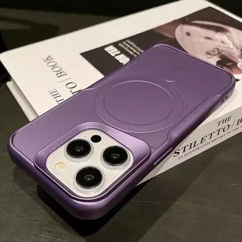 Модный магнитный чехол для телефона ярких цветов с беспроводной зарядкой для iPhone 15 Pro Max 11 12 13 14 Pro Max противоударный мягкий чехол-бампер For iPhone 11Pro Max