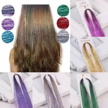 Модный макияж, красота, 1 шт., модные аксессуары для волос, сверкающий парик, наращивание волос, аксессуары для волос розы красного