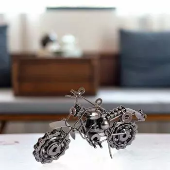 Модный металлический мотоцикл, привлекательный, водостойкий, нежный
