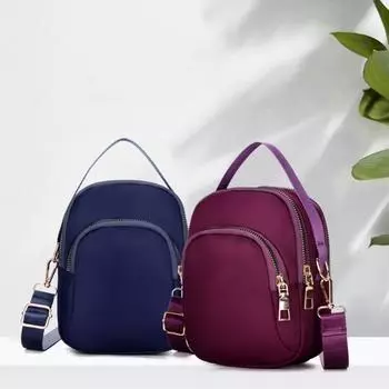 Модный многофункциональный кошелек, нейлоновая сумка для мобильного телефона, новая женская сумка на плечо